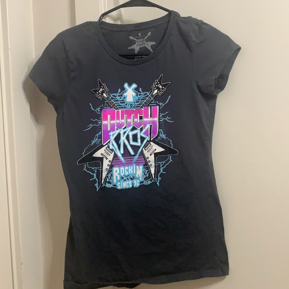 Dutch Bros Gray Short Sleeve